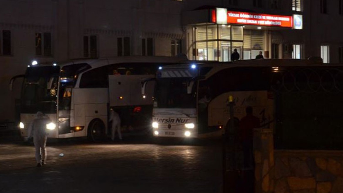 KKTC'den gelen 332 kişi Karaman'da yurda yerleştirildi