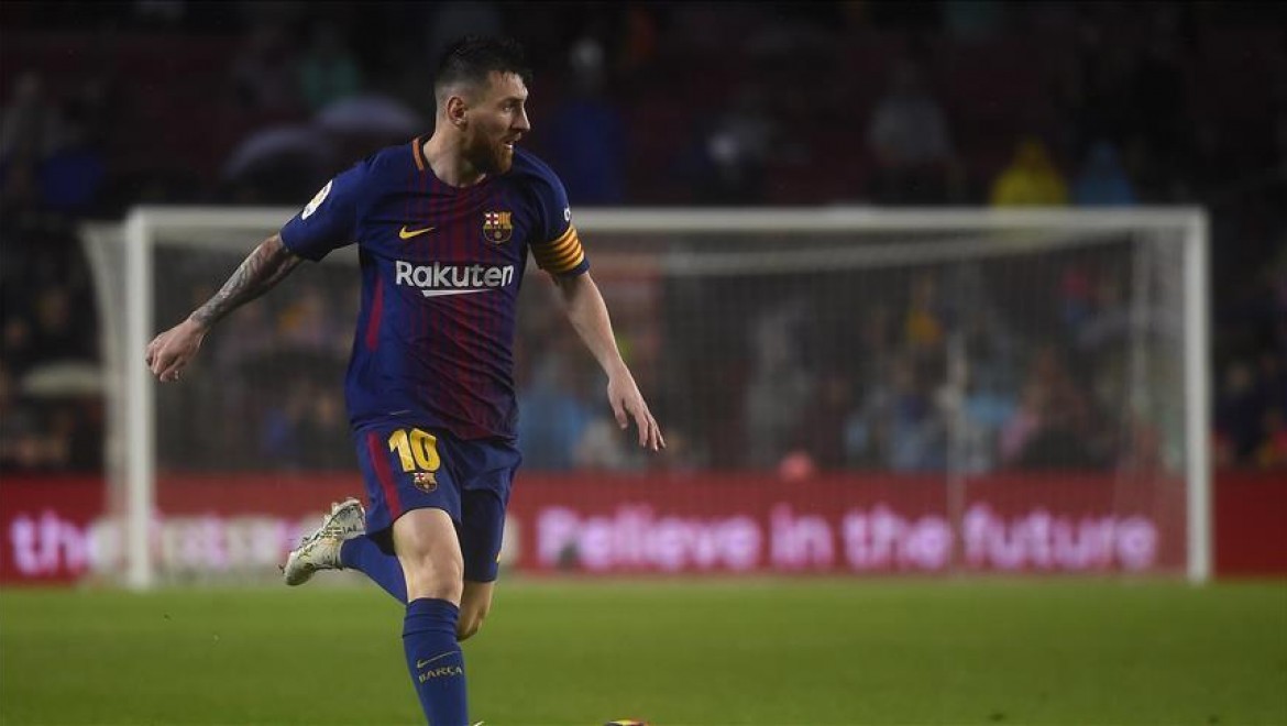 Devler Ligi'nde Haftanın Oyuncusu Lionel Messi
