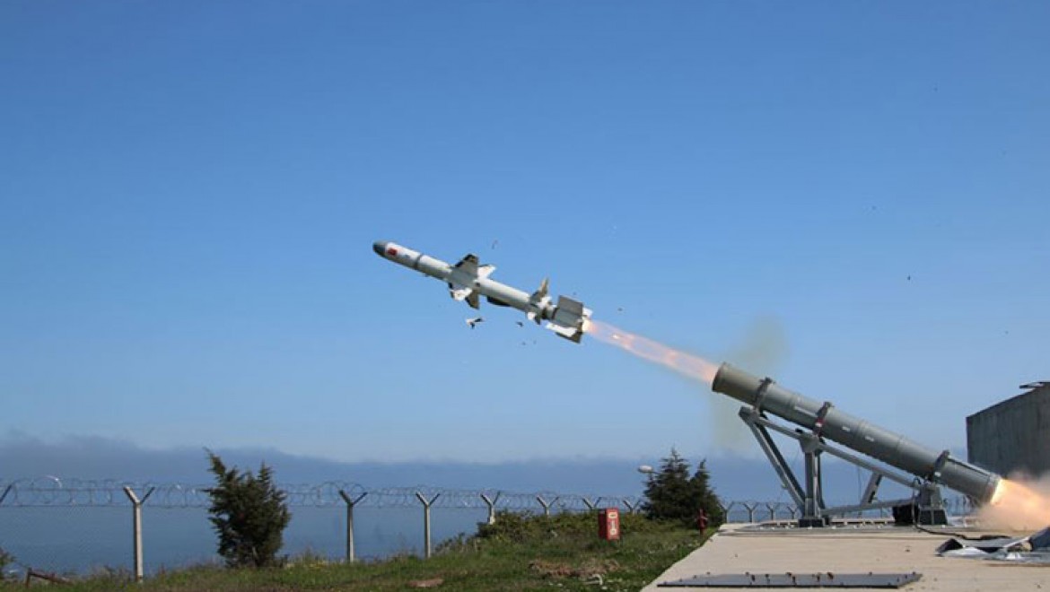 Sinop'ta Füze Test Atışı Yapıldı