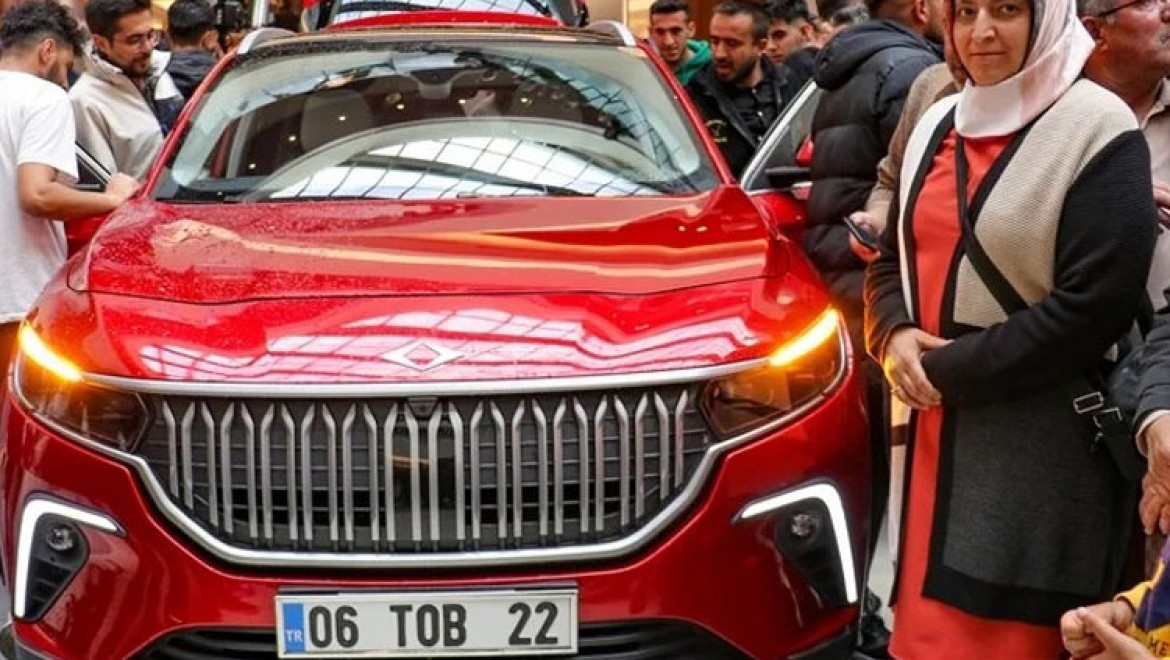 Türkiye'nin yerli otomobili Togg Malatya'da tanıtıldı