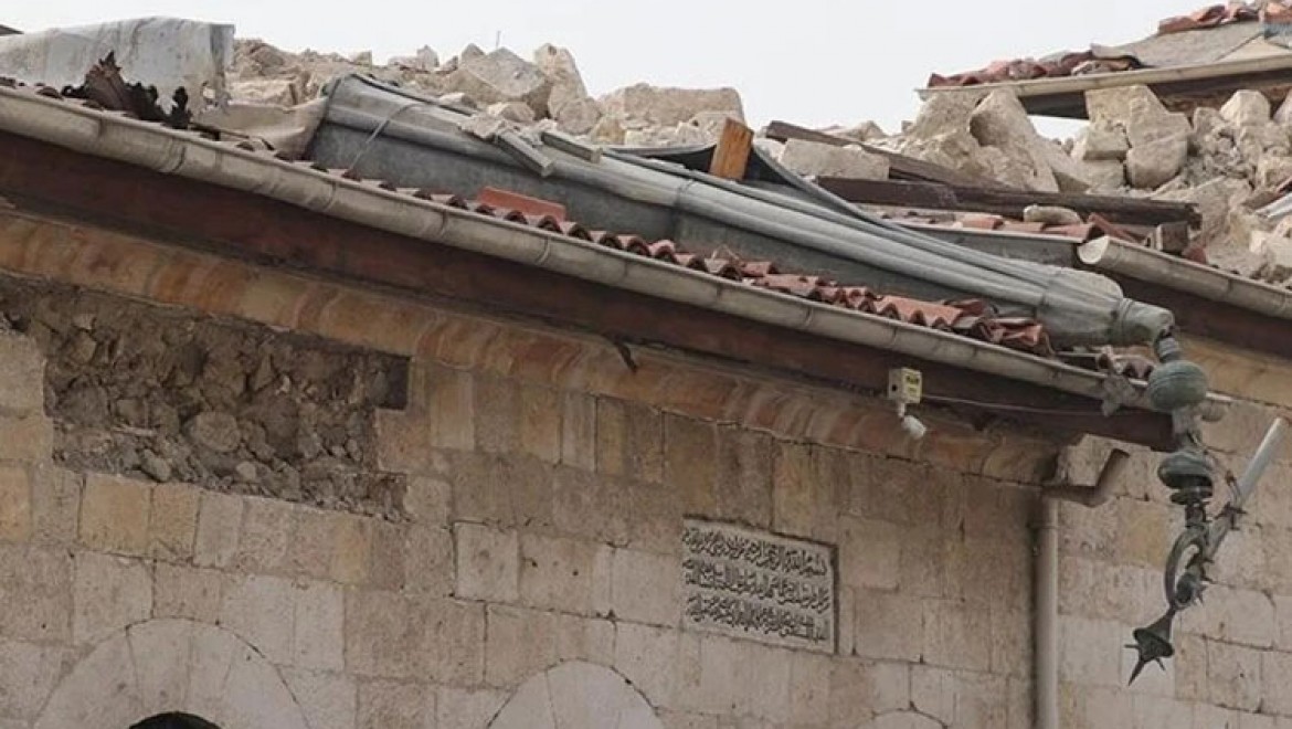 Hatay ve Osmaniye'de depremde zarar gören vakıf eserler onarılıyor