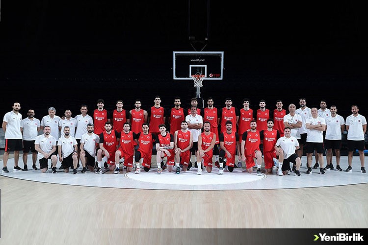 A Milli Erkek Basketbol Takımı, Büyük Britanya maçı hazırlıklarına başladı