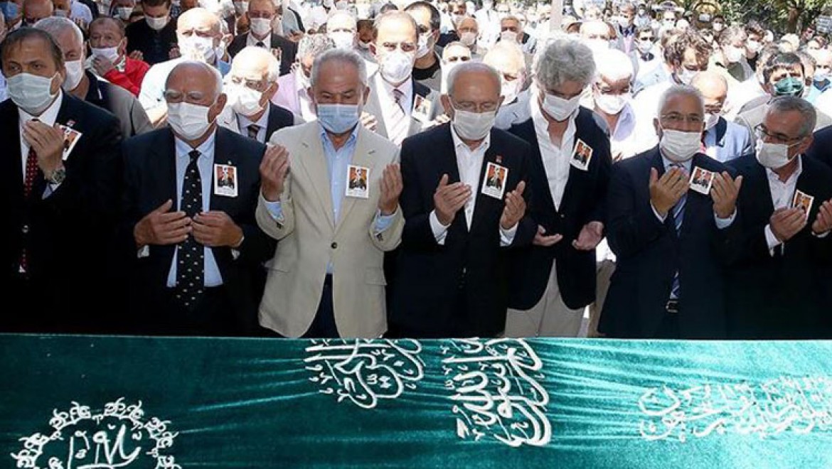 Kılıçdaroğlu iş insanı Murtaza Çelikel'in cenaze törenine katıldı