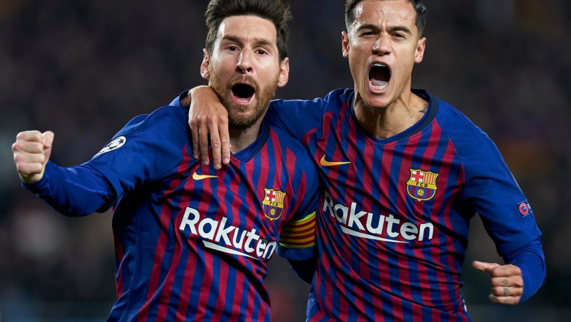 Messi Barça'yı yarı finale taşıdı