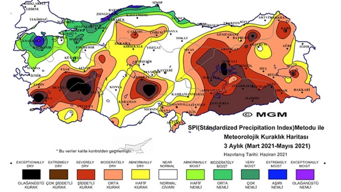 'İlkbahar kuraklığı' Türkiye genelinde etkili oldu