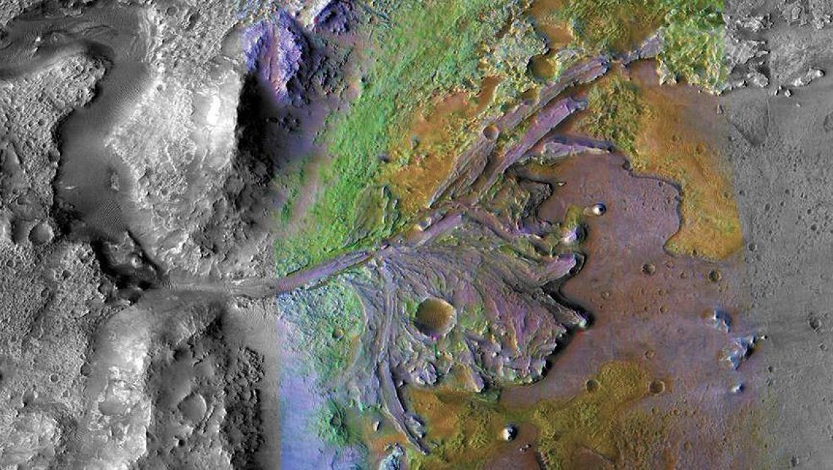 NASA'nın Yeni Keşif Aracı Mars'ta Jezero Kraterine İnecek