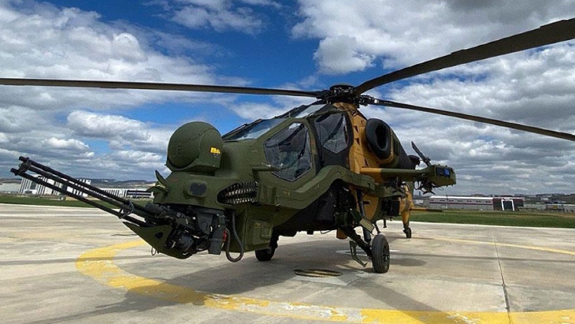 Kara Kuvvetleri Komutanlığı 55'inci ATAK helikopterini envanterine aldı