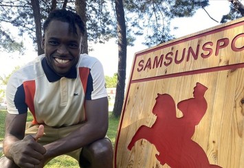Samsunspor'un Belçikalı forveti Dimata, Süper Lig'i değerlendirdi