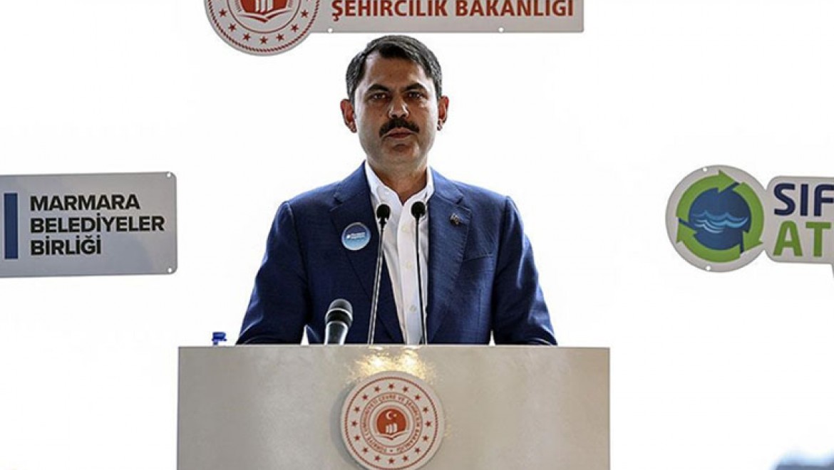 Bakan Kurum: Marmara Denizi'nin tamamını 'Koruma Alanı' ilan edeceğiz
