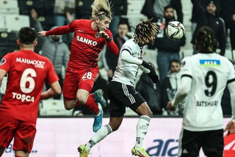 Beşiktaş sahasında Gaziantep FK'yı 1-0 mağlup etti