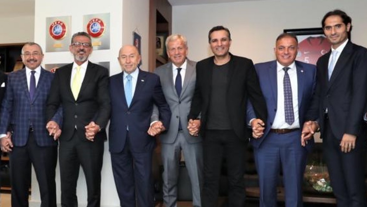 Türkiye Futbol Federasyonu ile Avrupa Türk Federasyon Yöneticileri Toplandı