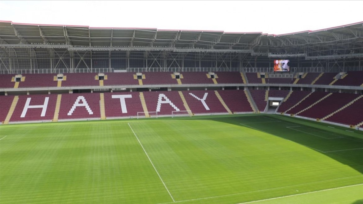 Yeni stadına kavuşan Atakaş Hatayspor ilk maç için gün sayıyor