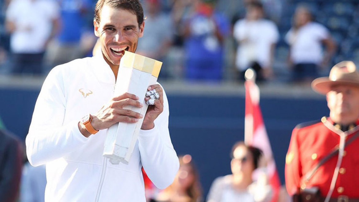 Rogers Cup'ta Şampiyon Olan Nadal Cincinnati'den Çekildi