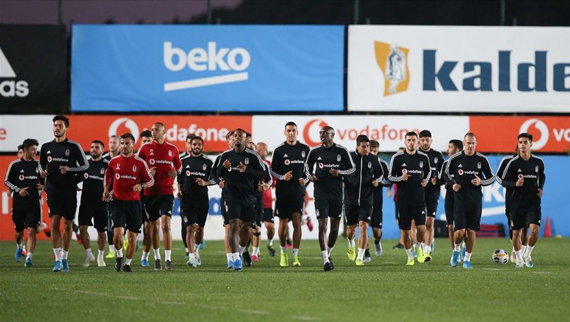 Beşiktaş Braga maçı hazırlıklarına başladı