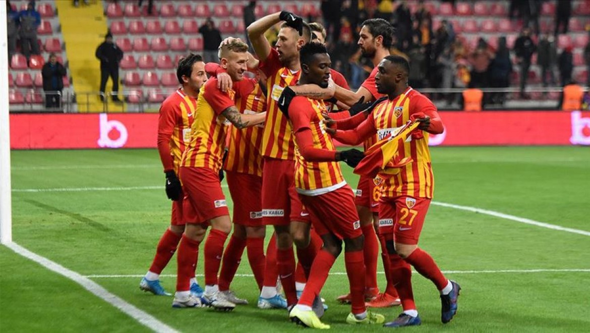 Süper Lig'de haftanın kapanış maçını Kayserispor kazandı