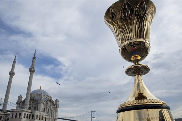 FIBA Basketbol Dünya Kupası İstanbul'da sergilendi