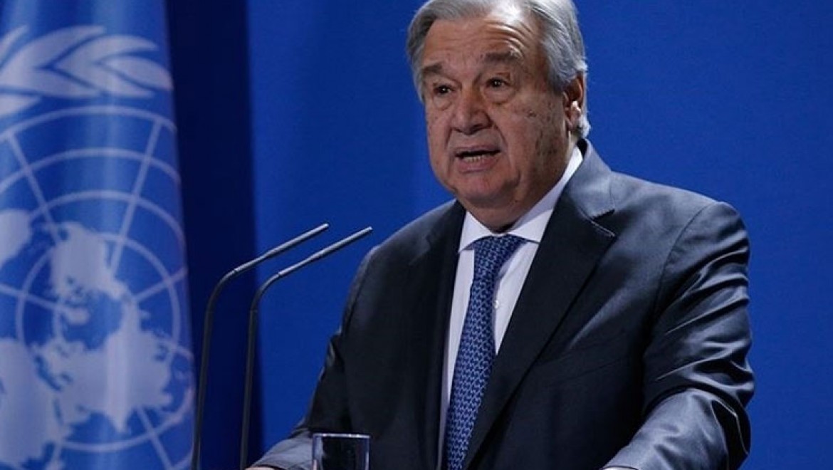 BM Genel Sekreteri Guterres'in İsrail'in basın kuruluşlarını hedef almasından 'derin rahatsızlık' duyduğu belirtildi