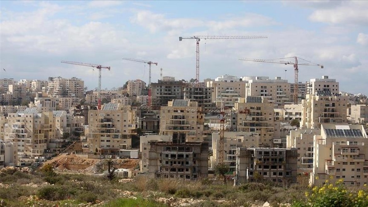 İsrail, Batı Şeria ve Kudüs'te 1029 yeni yasa dışı konut inşası için ihale açtı
