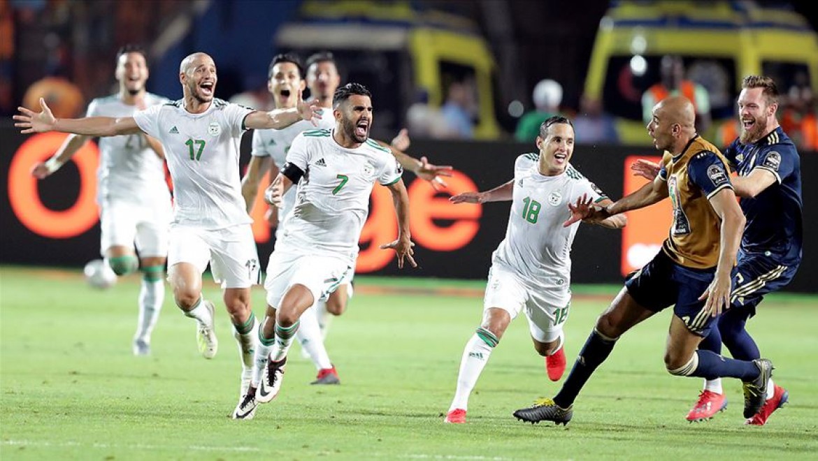 Afrika Kupası'nda 2. finalist Cezayir
