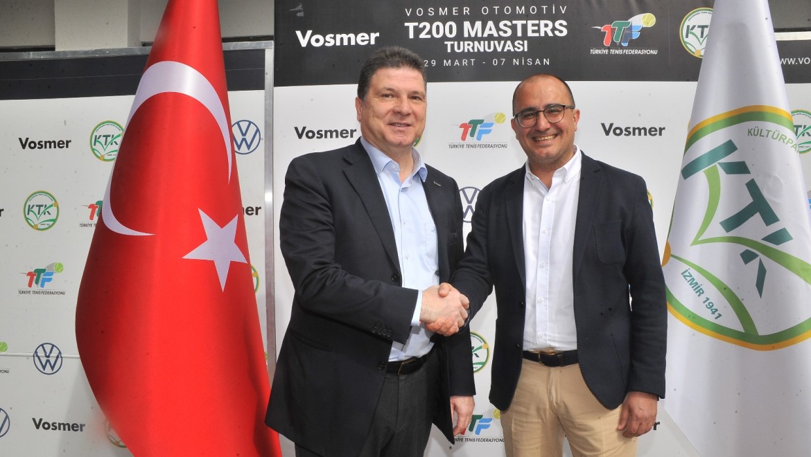 Vosmer T200 Masters Tenis Turnuvası Başladı!