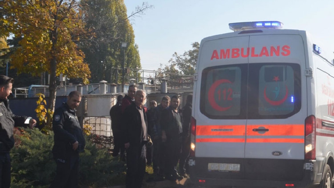 Amasya'da yağ fabrikasının arıtma ünitesinde baygın halde bulunan 6 işçi hastaneye kaldırıldı