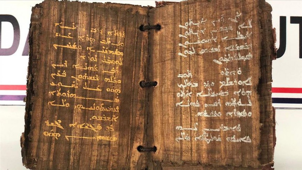 1300 yıllık kitap ele geçirildi