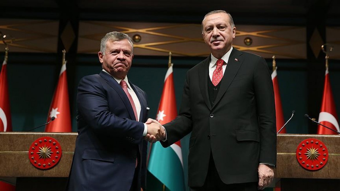 Cumhurbaşkanı Erdoğan Ürdün Kralı 2. Abdullah İle Görüştü