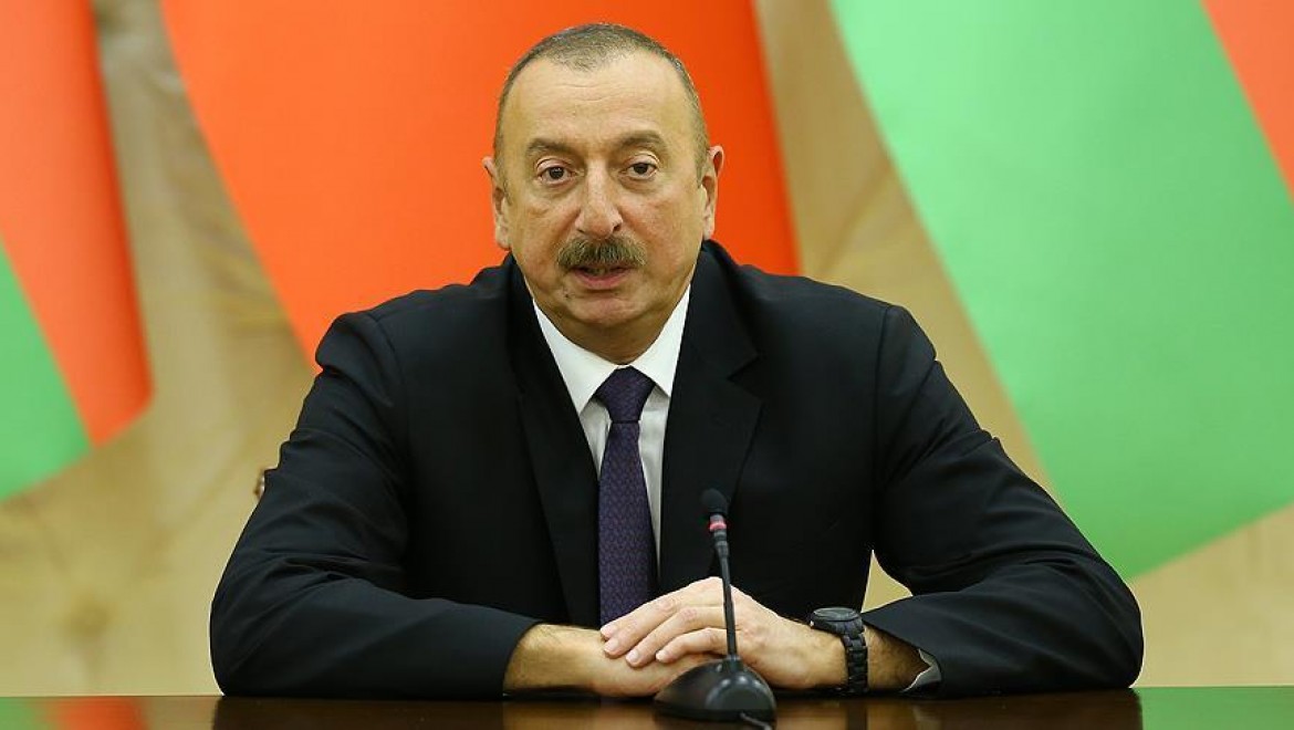 İlham Aliyev'den Cumhurbaşkanı Erdoğan'a Kutlama
