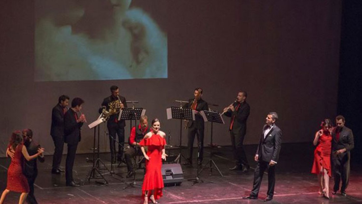 Antalya Devlet Opera ve Balesi 'Tangoloji' konserini sahneledi