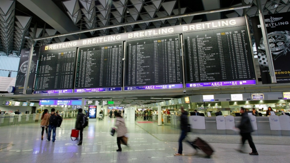 Almanya Havalimanları Yarın Uyarı Grevine Gidiyor