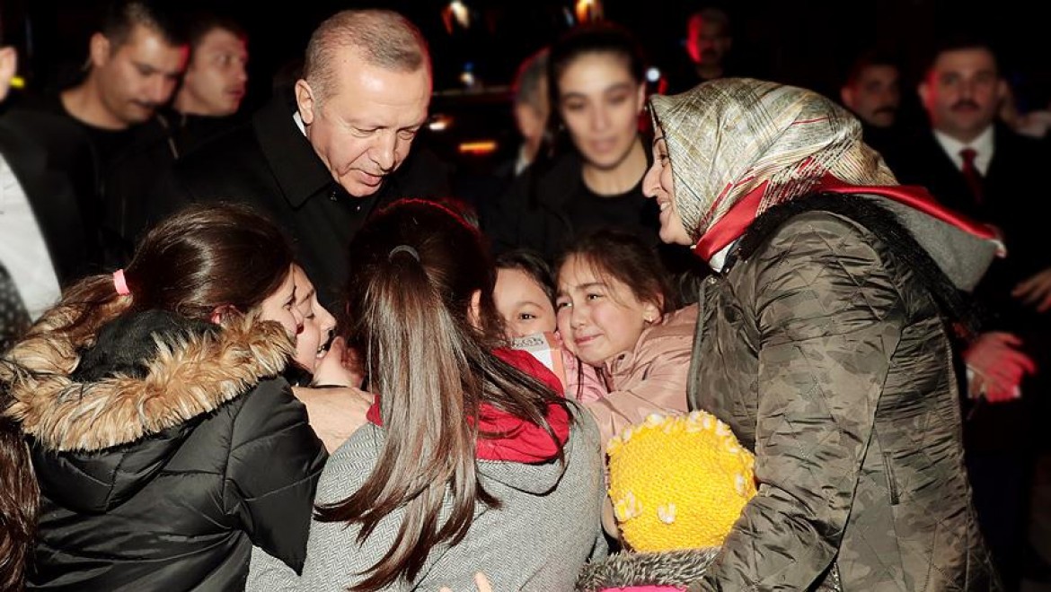 Cumhurbaşkanı Erdoğan Ordu'da Vatandaşlarla Bir Araya Geldi
