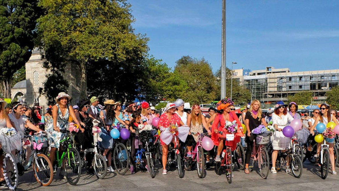 Süslü Kadınlar Bisiklet Turu Kız Çocuklarının Eğitimine Destek Olacak