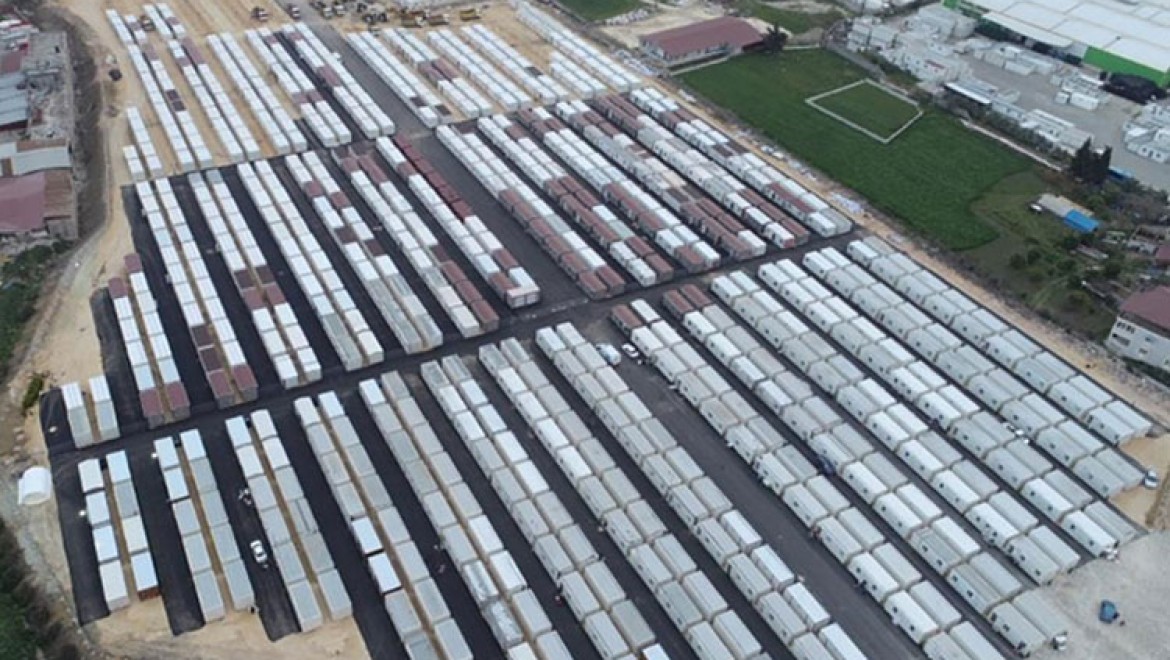 Hatay'da konteyner kent alanları için "geçici el koyma" kararı alındı