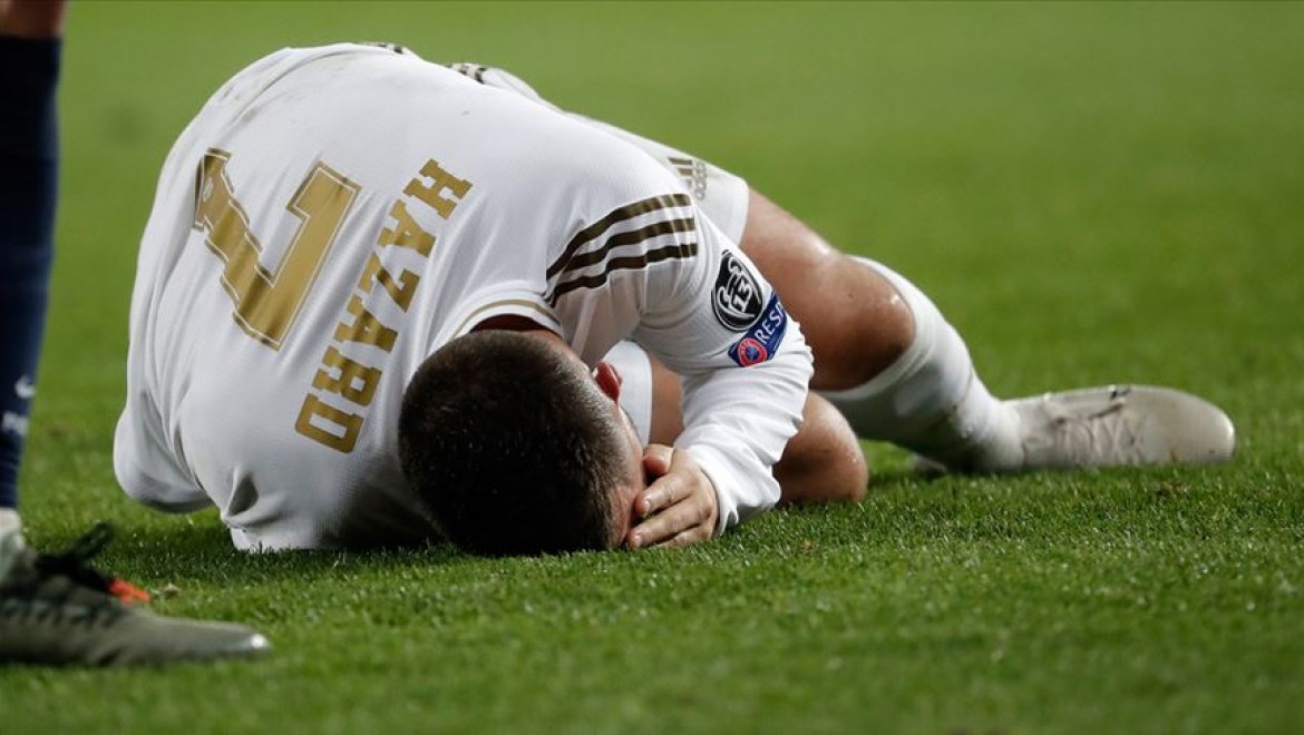 Real Madrid'de Eden Hazard sakatlandı