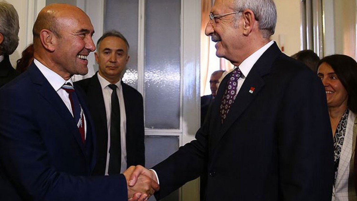 Kılıçdaroğlu, İzmir Büyükşehir Belediye Başkanı Soyer'i kabul etti