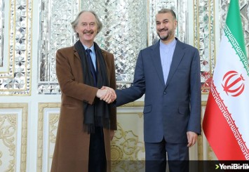 BM Suriye Özel Temsilcisi Pedersen İran Dışişleri Bakanı Abdullahiyan ile görüştü