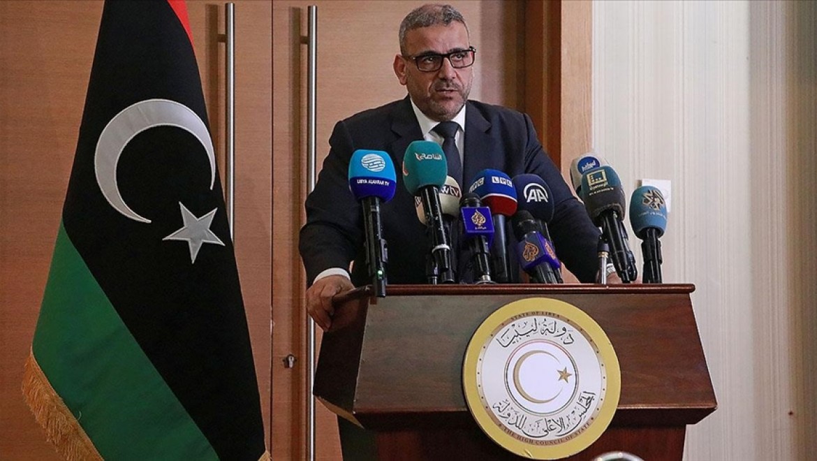 Libya Devlet Yüksek Konseyi Başkanı'ndan "hükümet seçimlere kadar görevinin başında" mesajı