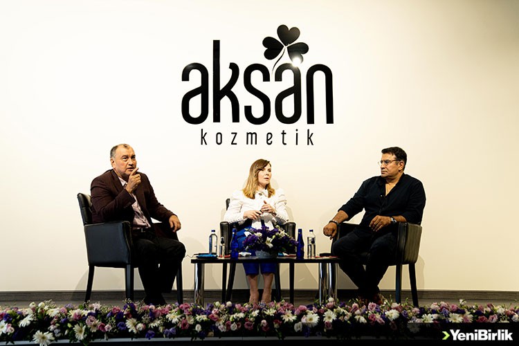 Aksan Kozmetik Sanat ve Sanayi Söyleşi Günü'ne Murat Ülker ve Ahmet Güneştekin Katıldı