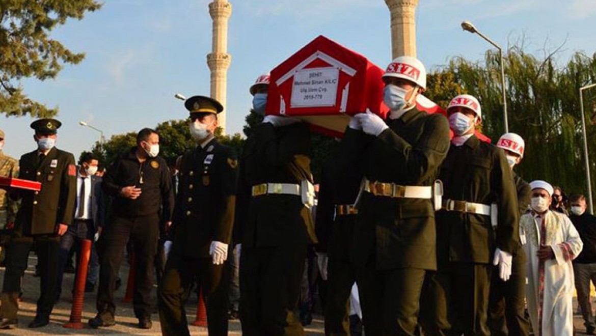 Şehit Uzman Çavuş Mehmet Sinan Kılıç Şanlıurfa'da son yolculuğuna uğurlandı