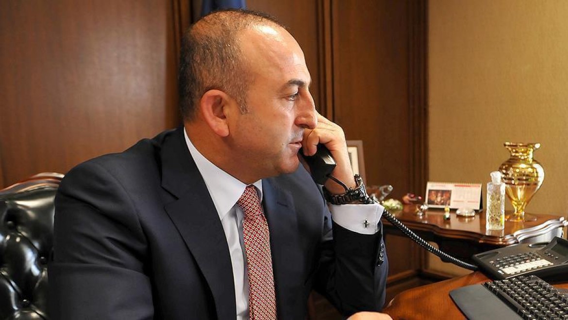 Mevlüt Çavuşoğlu'ndan Telefon Diplomasisi