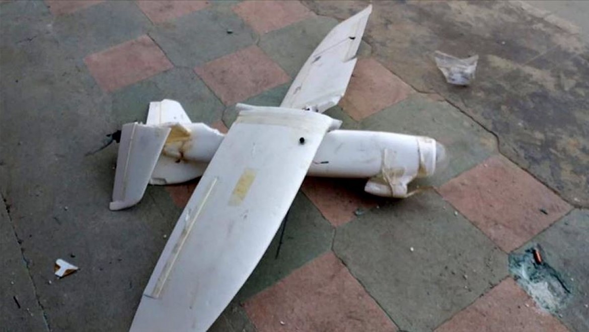 Terör örgütü YPG/PKK'nın insansız hava aracı düşürüldü