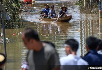 Çin'de aşırı yağışlar on binlerce kişiyi olumsuz etkiliyor