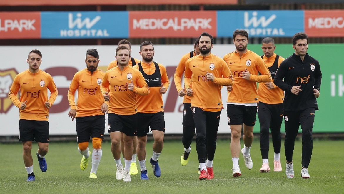 Galatasaray'da Kayserispor Mesaisi Başladı