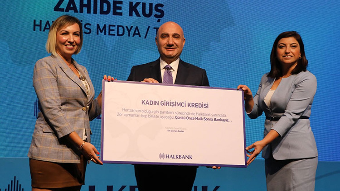 Halkbank'ın üreten kadınlara desteği sürüyor