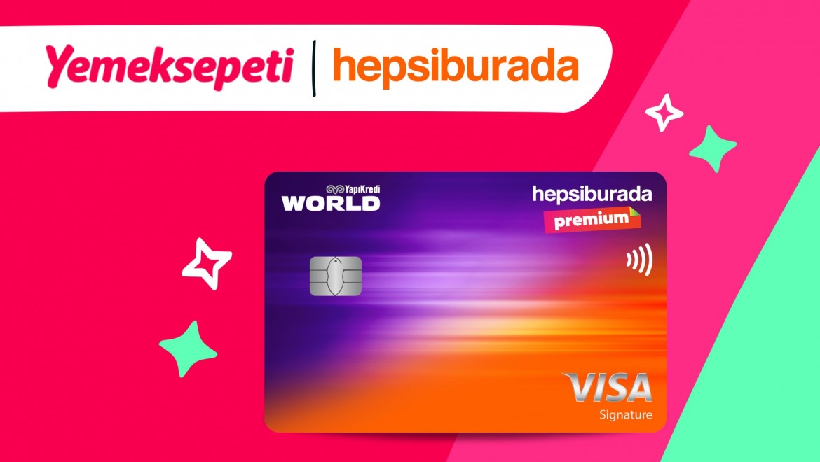 Yemeksepeti'nde Hepsiburada Premium Worldcard Kullananlara Puan Kazanma Fırsatı