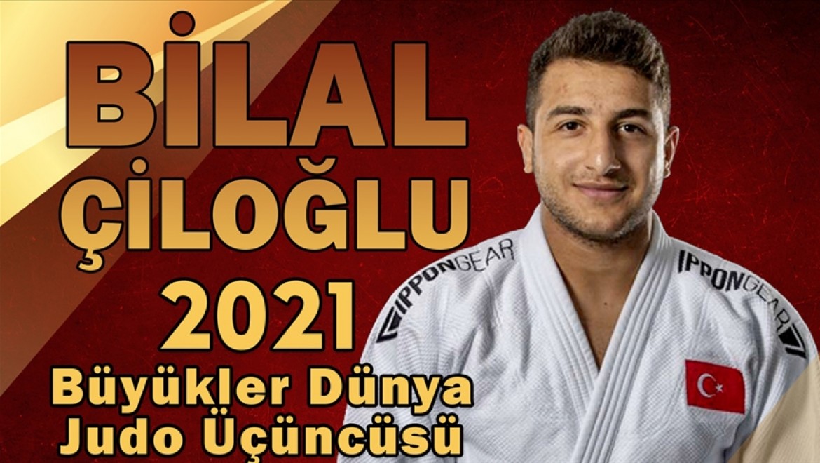Milli judocu Bilal Çiloğlu, Macaristan'da dünya üçüncüsü oldu
