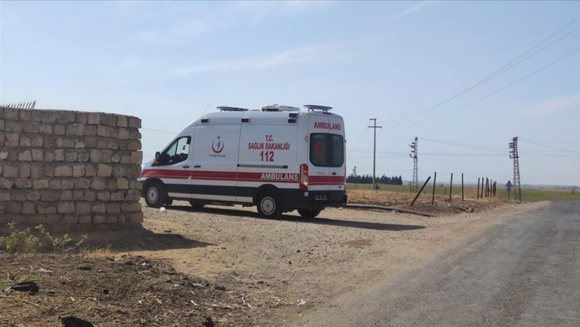 Akçakale'de YPG/PKK'nın havan mermili saldırısında bir kişi yaralandı