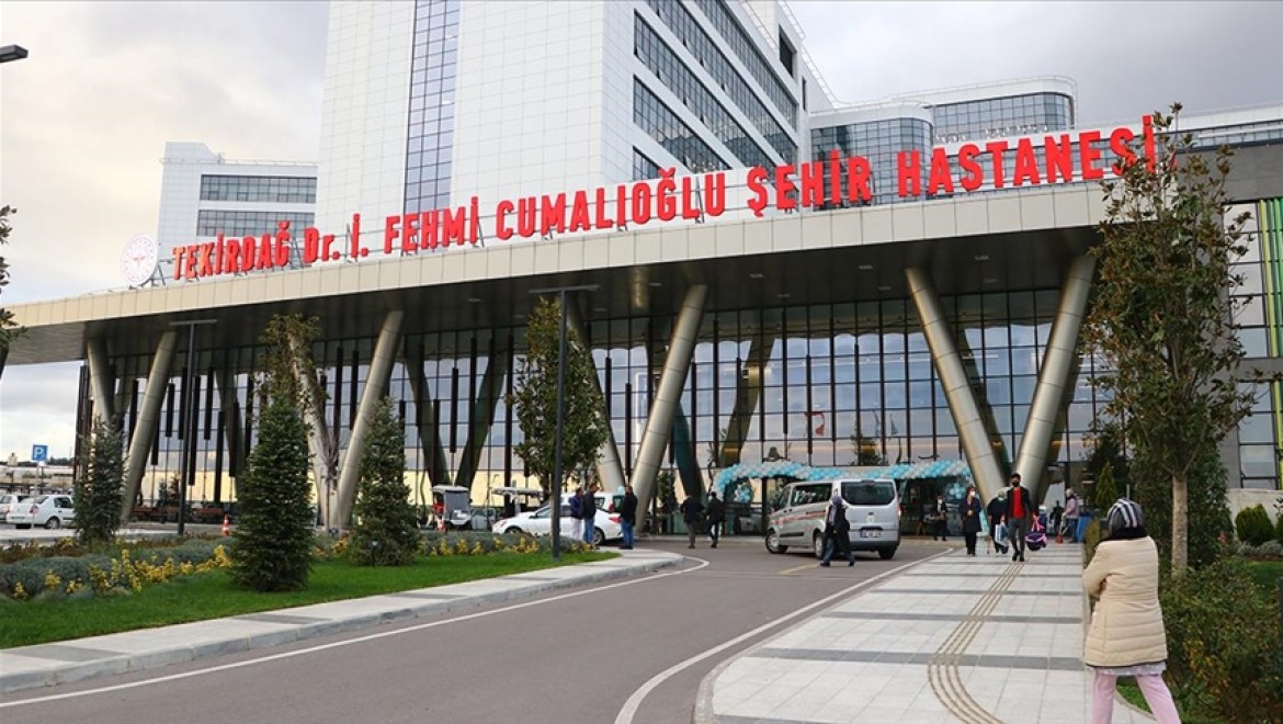 Tekirdağ Dr. İsmail Fehmi Cumalıoğlu Şehir Hastanesinde bir yılda 757 bin 732 hastaya hizmet verildi