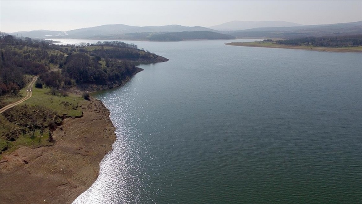 İstanbul'un barajlarındaki su miktarı 58,23'e çıktı