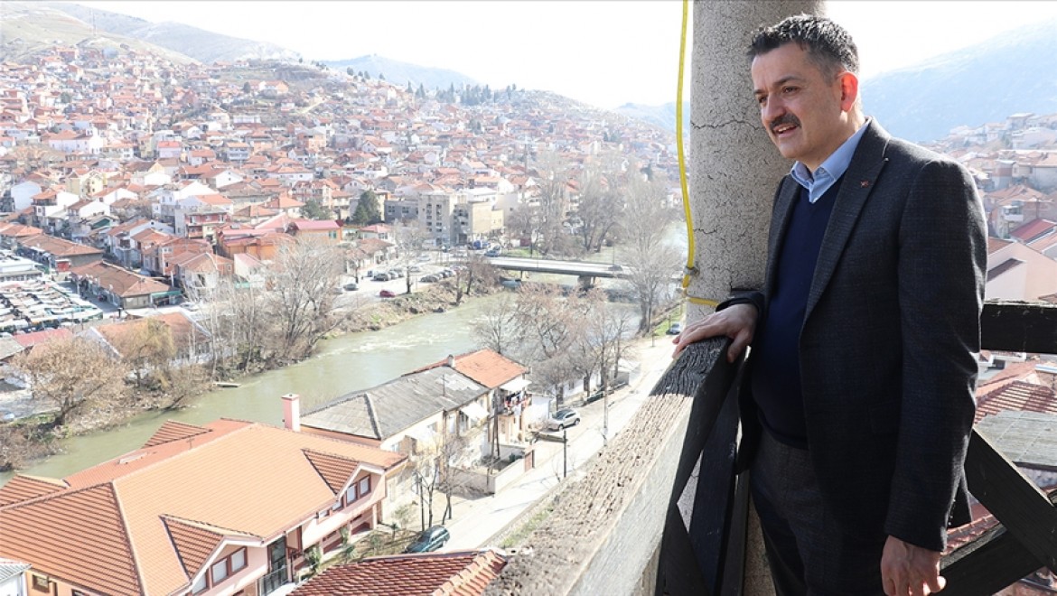 Bakan Pakdemirli: Kuzey Makedonya'da her zaman çok önemli yatırımlar yapıldı